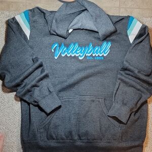 MV Sport Charcoal Volleyball Hoodie